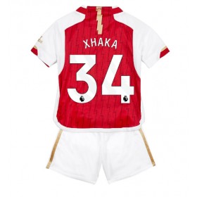 Baby Fußballbekleidung Arsenal Granit Xhaka #34 Heimtrikot 2023-24 Kurzarm (+ kurze hosen)